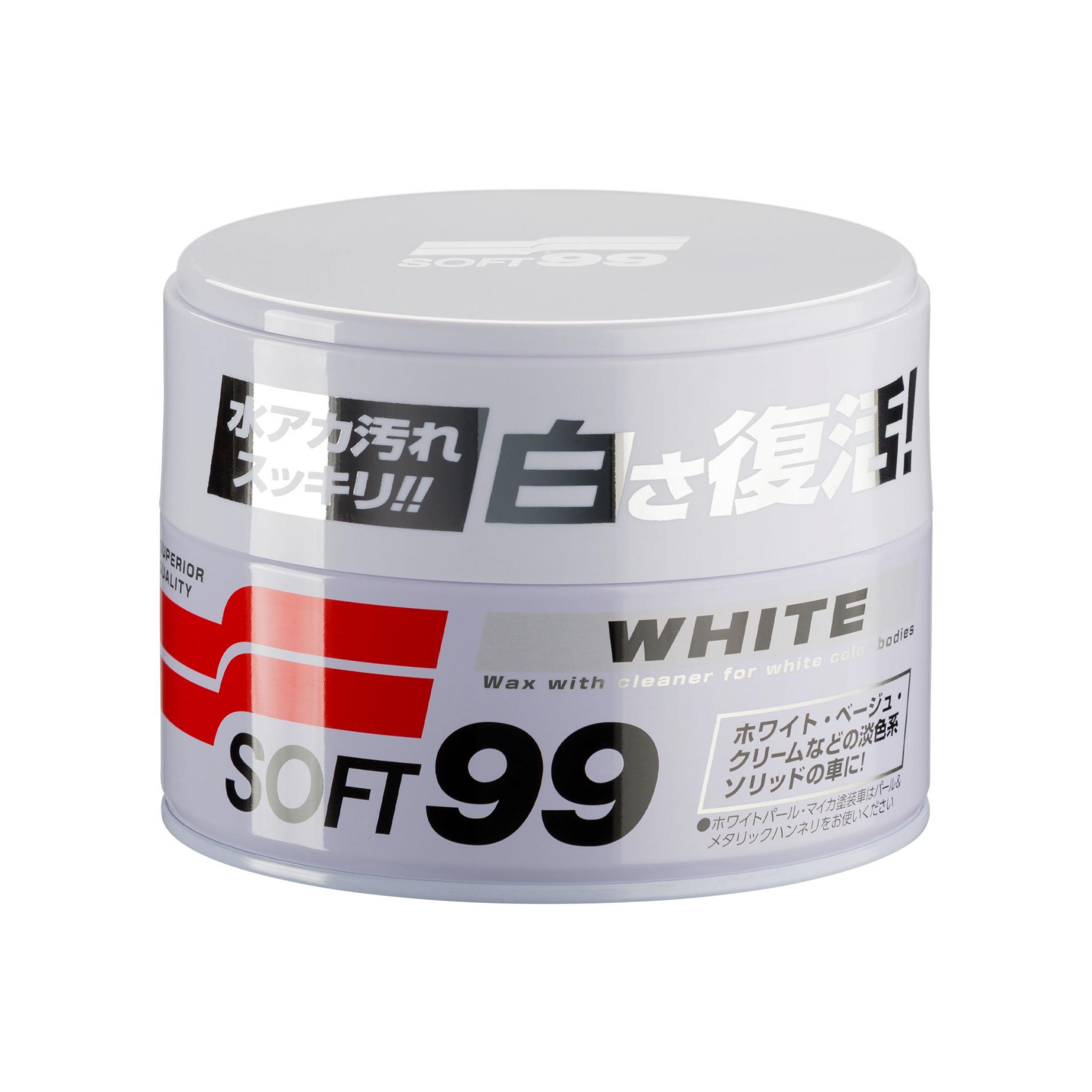 Soft99 White Soft Wax 350 g syntetický vosk