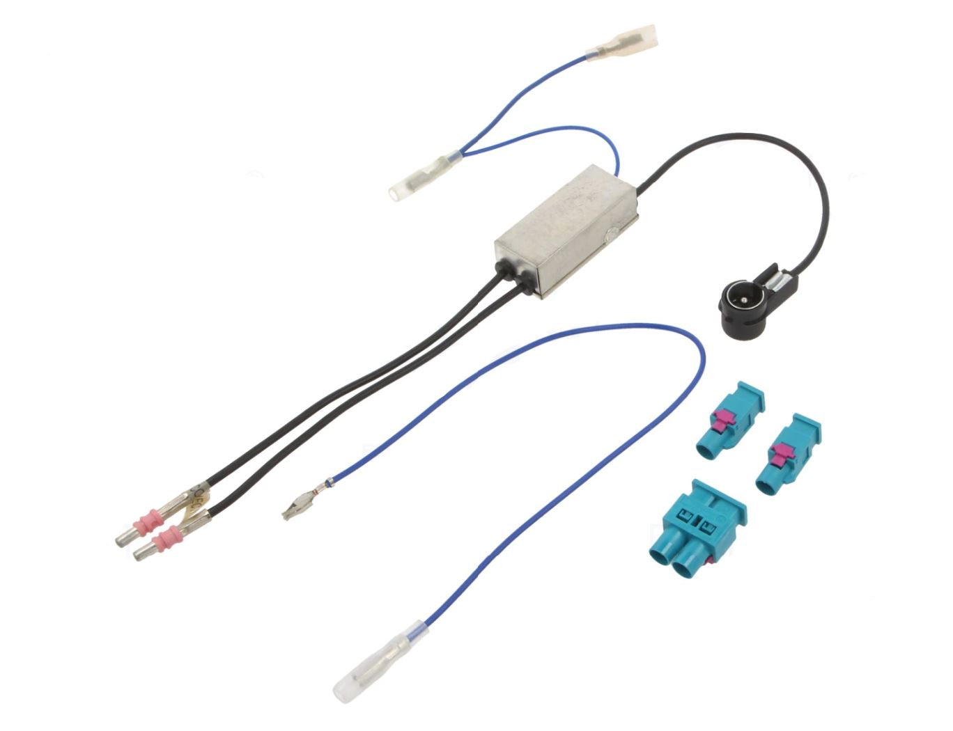 Anténní napáječ a slučovač Per.Pic A9526I/DIPLE 2X FAKRA - ISO