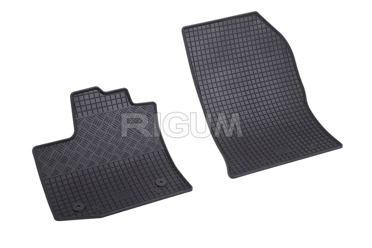 Gumové autokoberce Rigum pro Dacia Dokker 2 míst. (2013 -)
