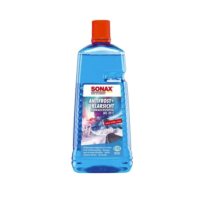 Zimní kapalina do ostřikovačů Sonax AntiFrost+Klar Sicht bis -20 °C Citrus (2 l)