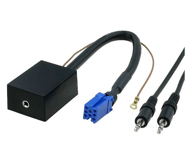 AUX adaptér pro autorádia Audi / VW / Škoda / Seat / Ford