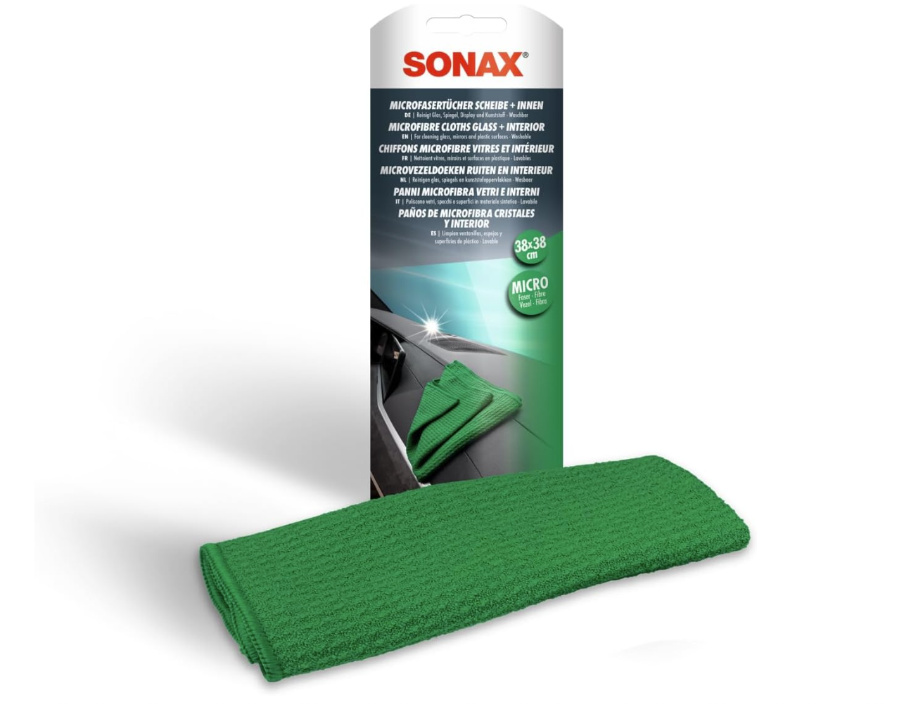 Utěrky z mikrovlákna Sonax Microfaser Tücher Scheibe+Innen