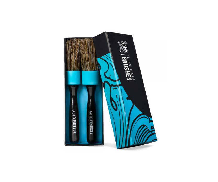 Auto Finesse Detailing Brushes Hog Hair premiové štětce z kančích štětin