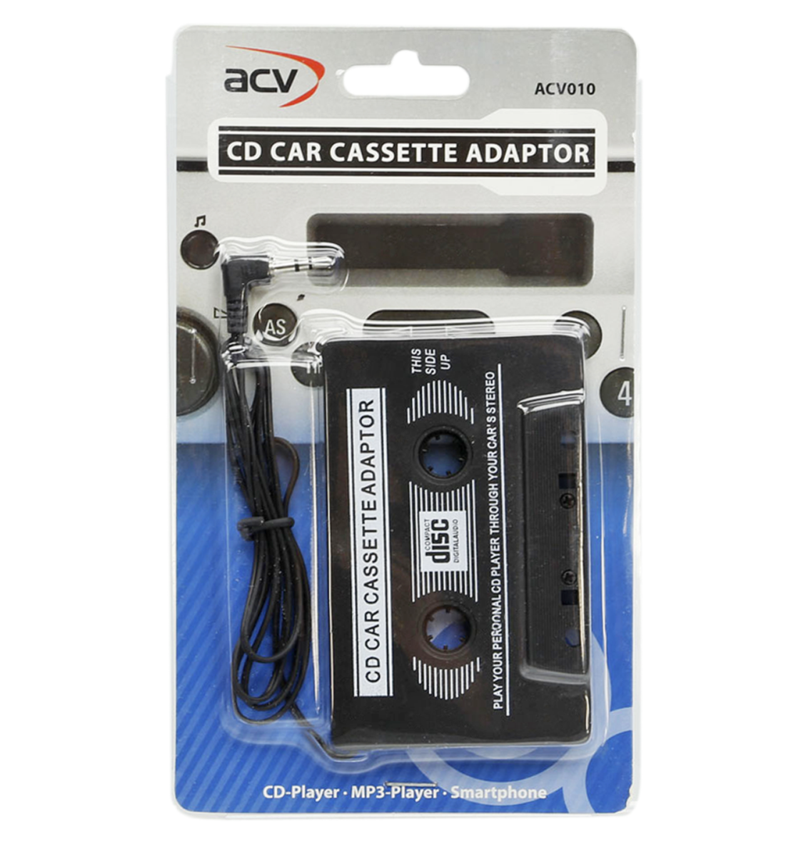 ACV AUX-IN kazetový adaptér