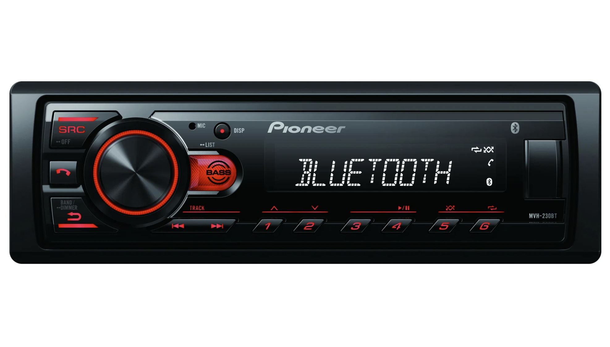 Autorádio bez mechaniky Pioneer MVH-230BT