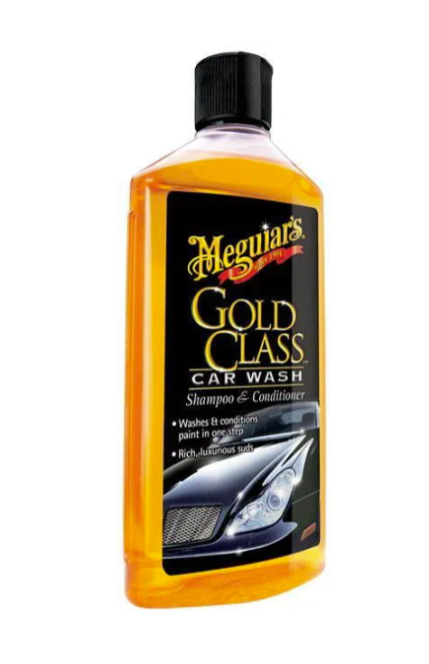 Extra hustý autošampon Meguiar's Gold Class Car Wash Shampoo & Conditioner (473 ml)