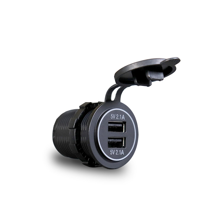 Nabíječka USB-A 2x, vestavná, 5V, 4.2A MY1248