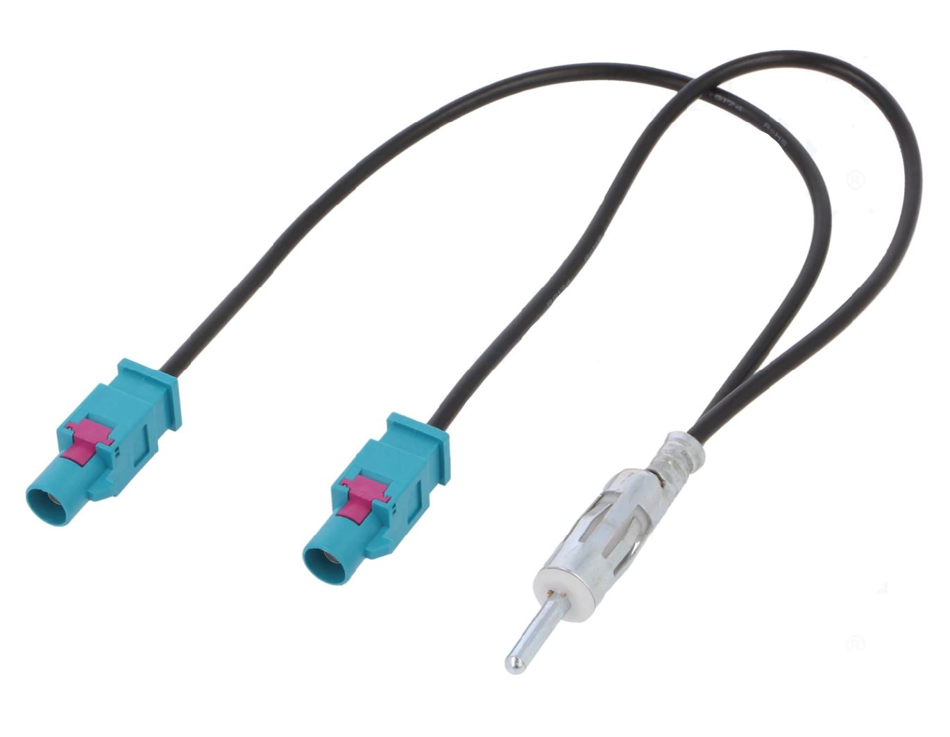 Anténní adaptér Per.Pic. A9700D/2UNIV 2X FAKRA - DIN