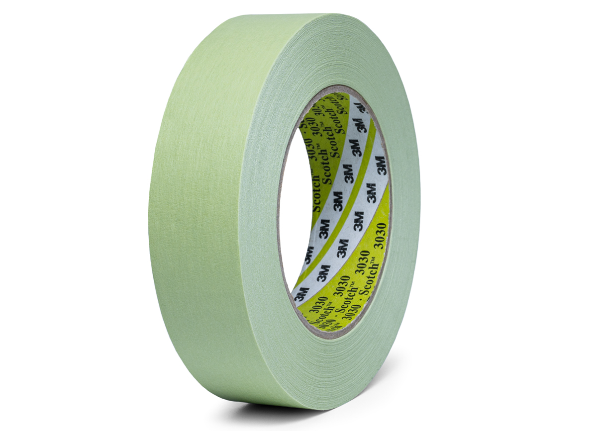 Voděodolná maskovací páska 3M 3030 zelená, rozměr 30 mm x 50 m