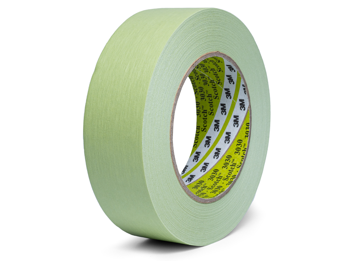 Voděodolná maskovací páska 3M 3030 zelená, rozměr 36 mm x 50 m