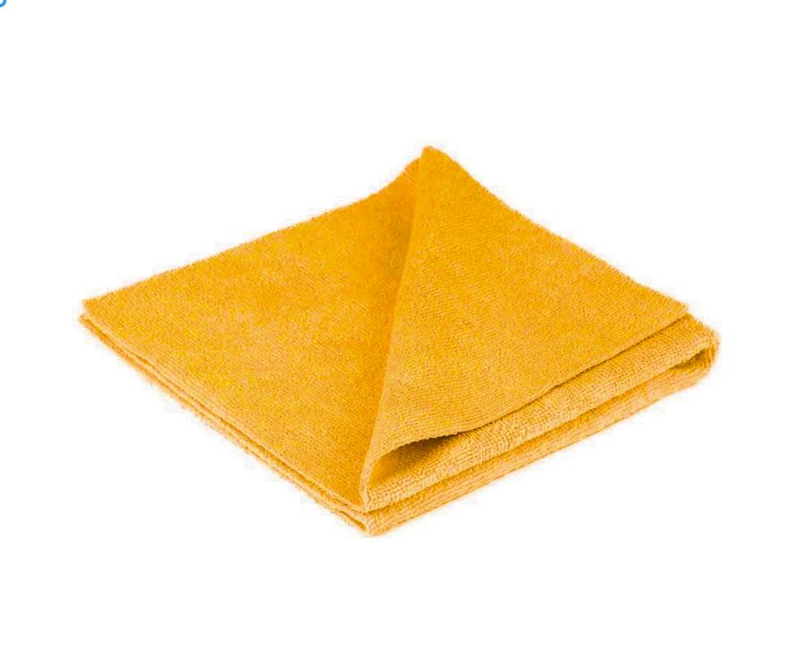 Utěrka Carbon Collective 350GSM Edgeless Panel Wipe Microfibre Cloth (Orange)