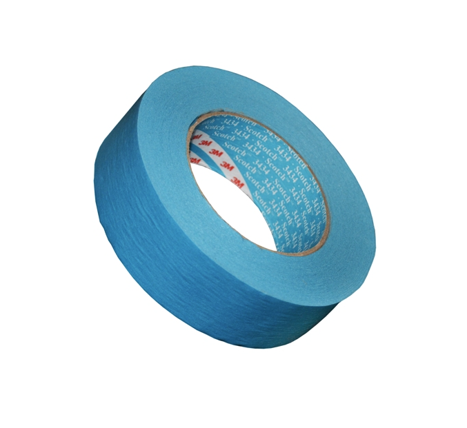 Voděodolná maskovací páska 3M 3434 modrá, rozměr 30 mm x 50 m