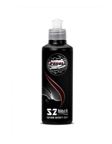 Lešticí pasta Scholl Concepts S2 BLACK Rubbing Compound (250 ml)