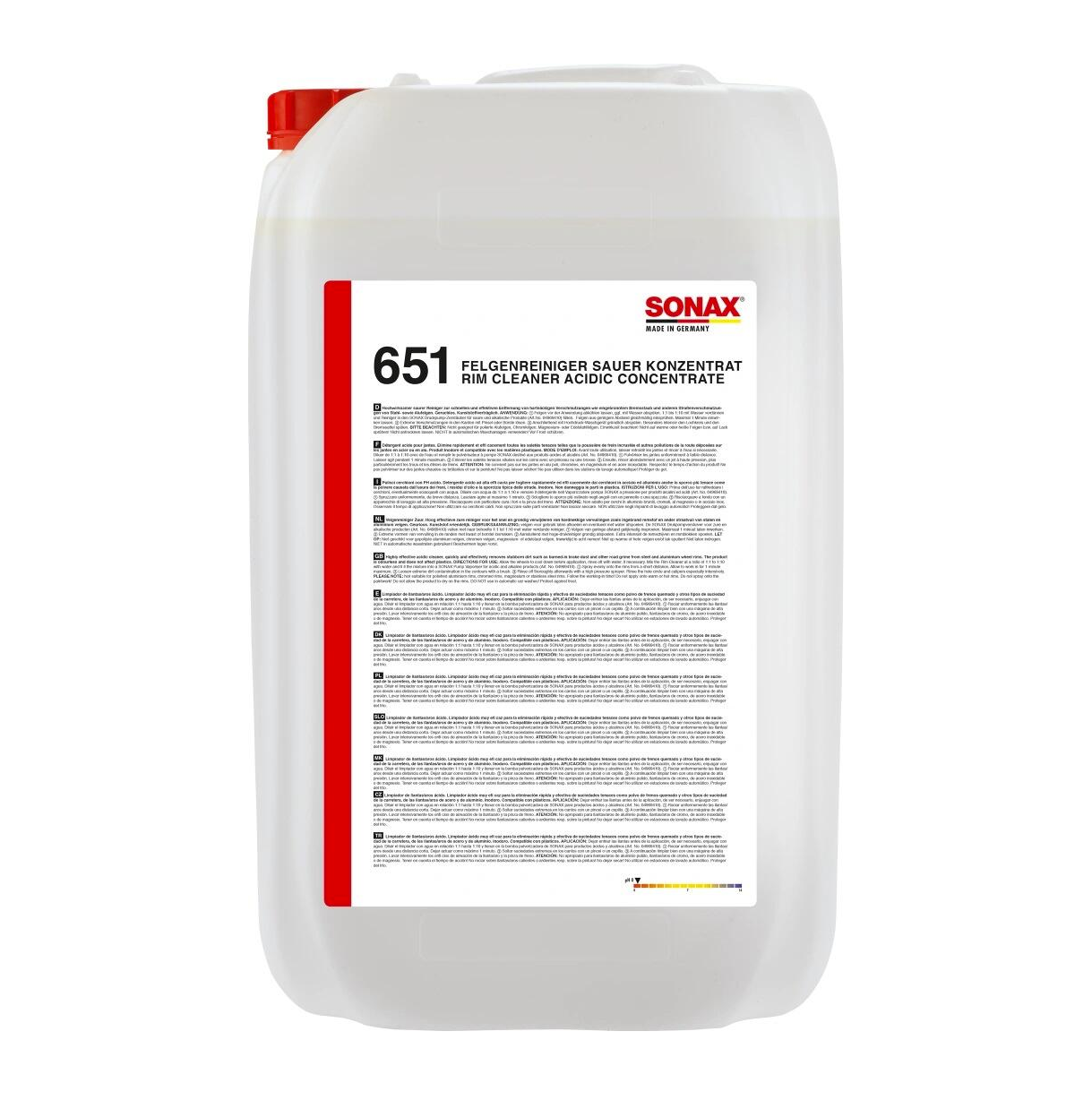 Čistič disků Sonax Felgen Reiniger (25 l)