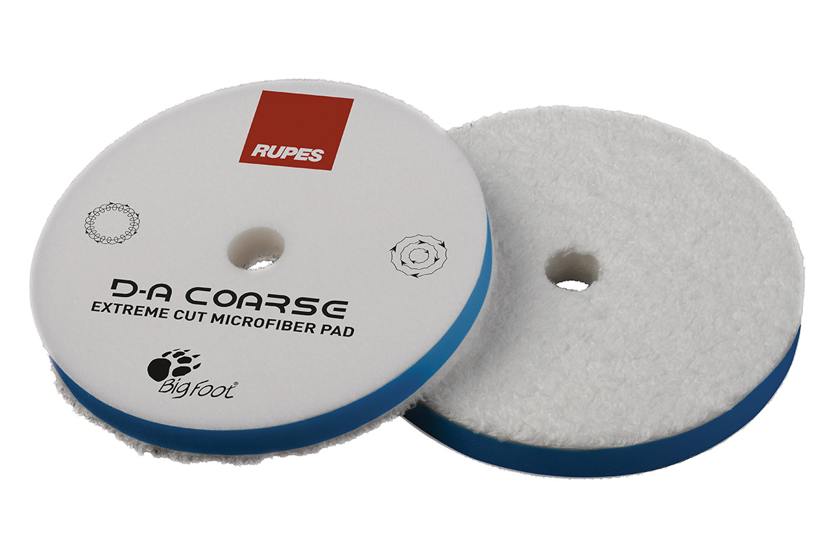 Extra abrazivní mikrovláknový kotouč RUPES D-A Coarse Microfiber Extreme Cut Pad 75/85 mm