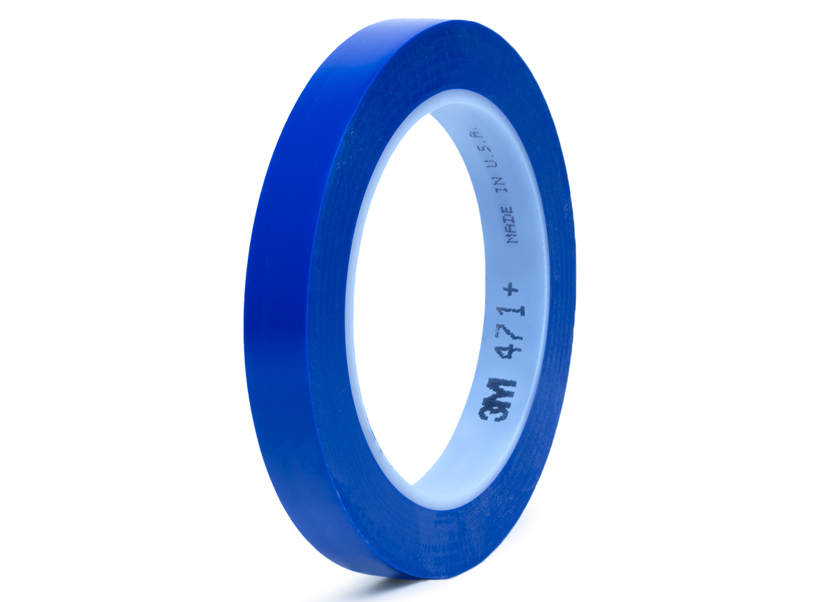 3M vinylová maskovací a airbrushová páska 471+ Indigo, rozměr 12 mm x 32 m