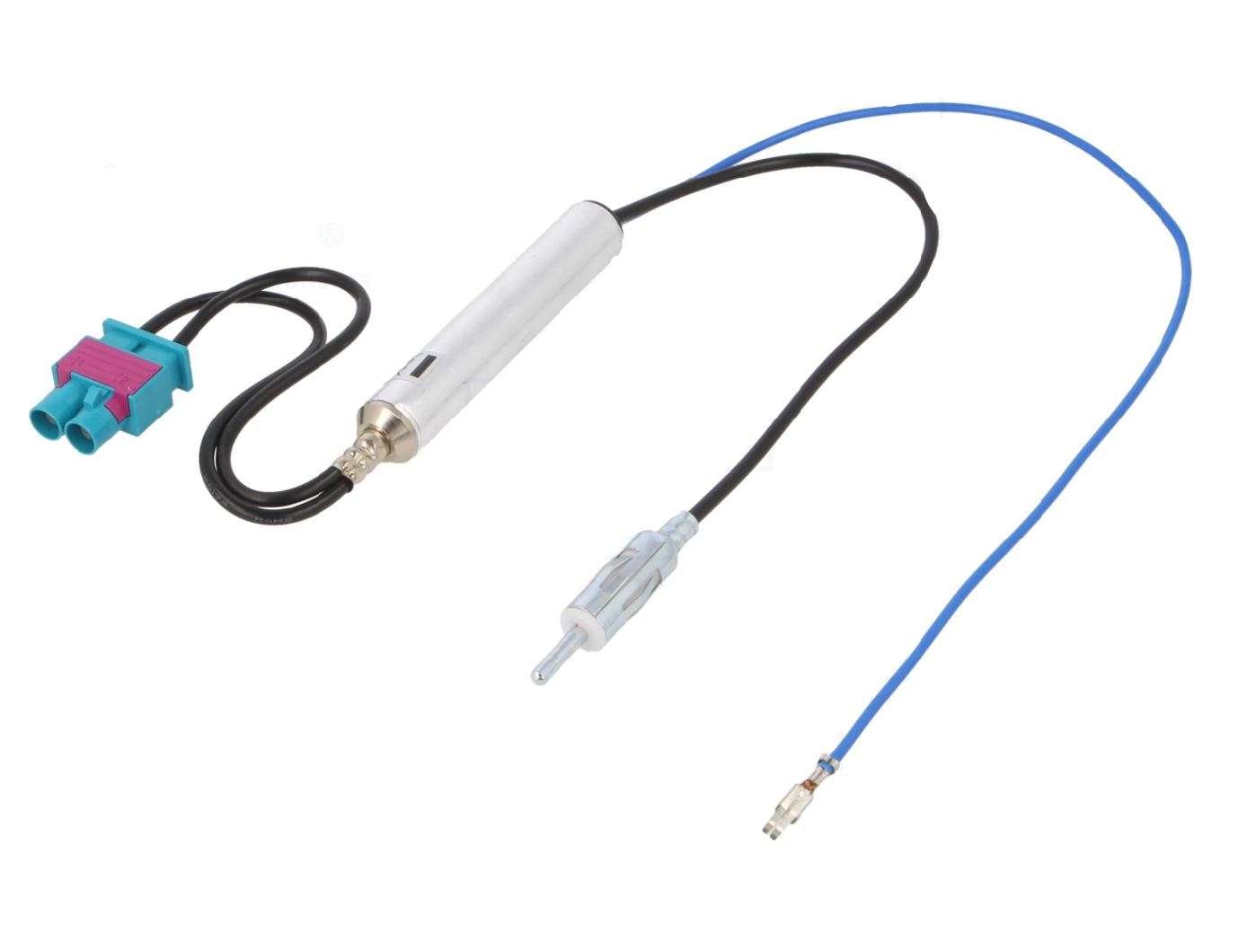 Anténní napáječ Per.Pic. A9525D/2UNIV 2X FAKRA - DIN