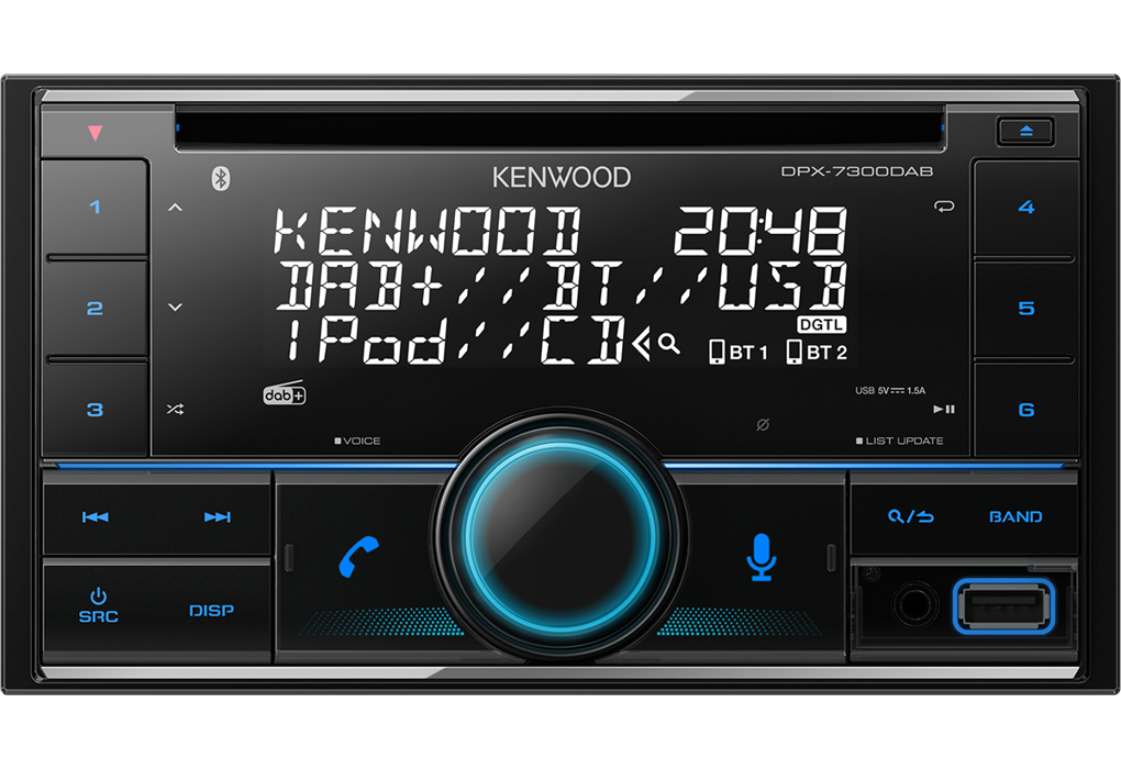 2DIN autorádio Kenwood DPX-7300DAB