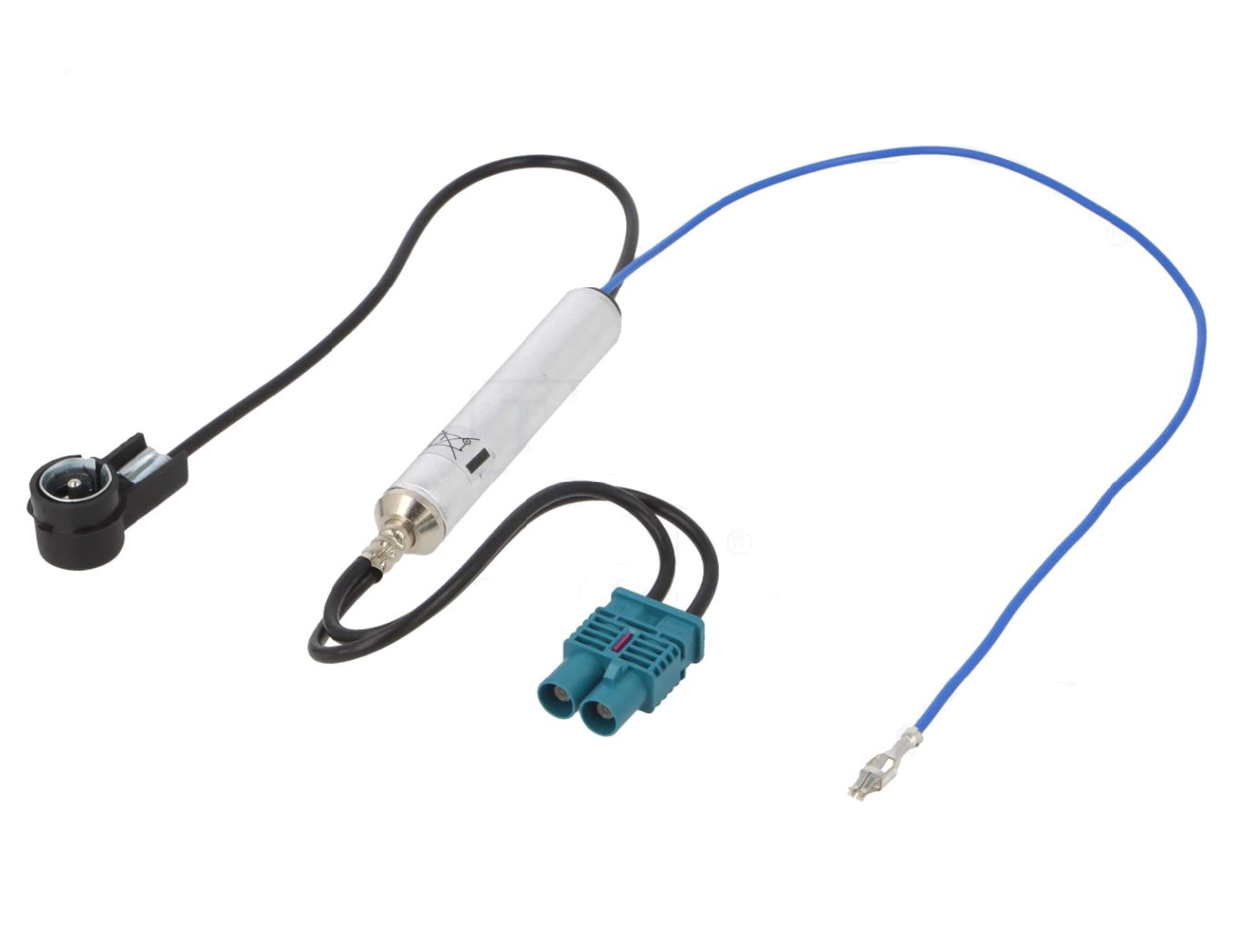 Anténní napáječ Per.Pic. A9525I/2UNIV 2X FAKRA - ISO