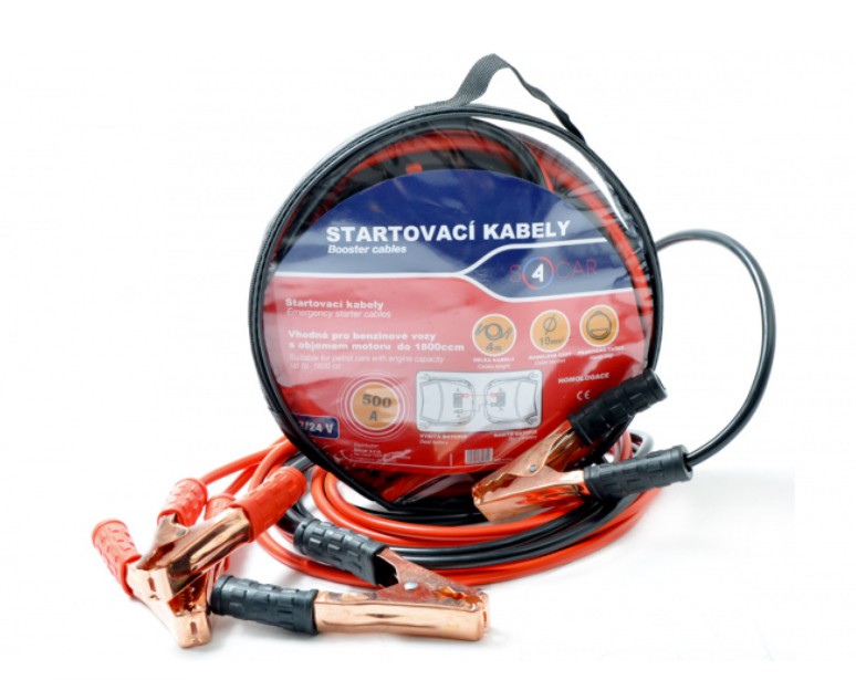 Startovací kabely 500A, 4m