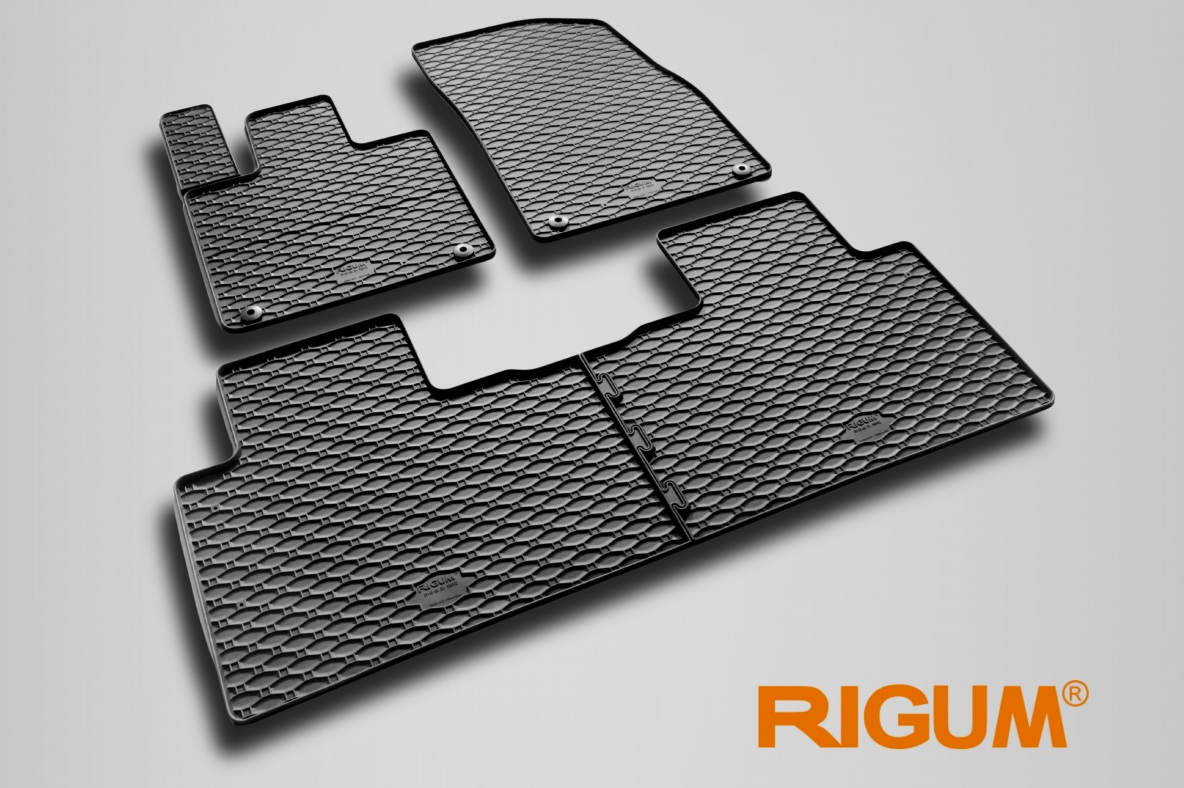Gumové autokoberce Rigum pro Xpeng G6 (2023-)