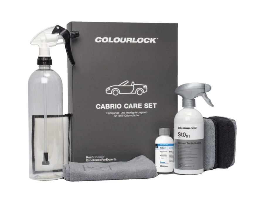 Sada na čištění a ošetření kabrioletu COLOURLOCK by KochChemie Cabrio Care Set