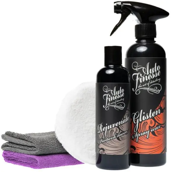 Velká sada pro rychle navoskovaný lak nového auta od Auto Finesse