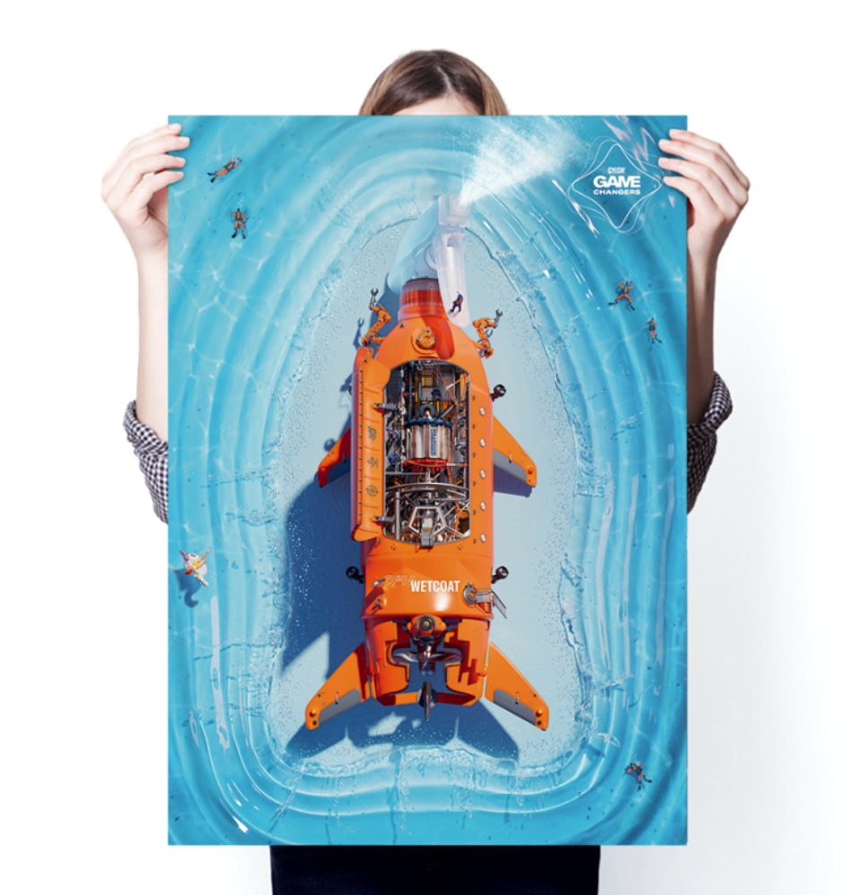 Set plakátů Gyeon Poster Set - G-Bottles - (4 prints)