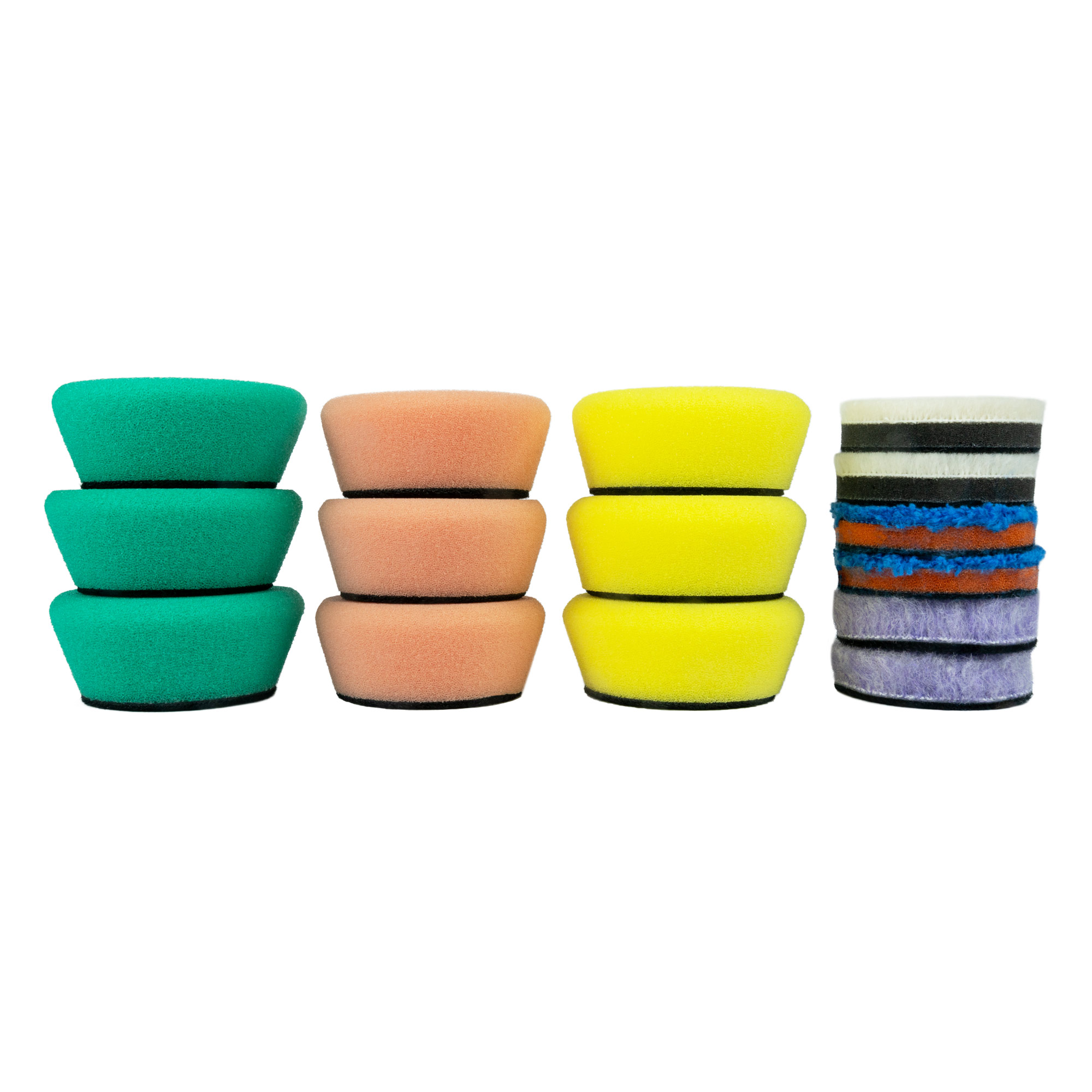 Lešticí kotoučky Carbon Collective 2" HEX Nano Machine Polishing Pads