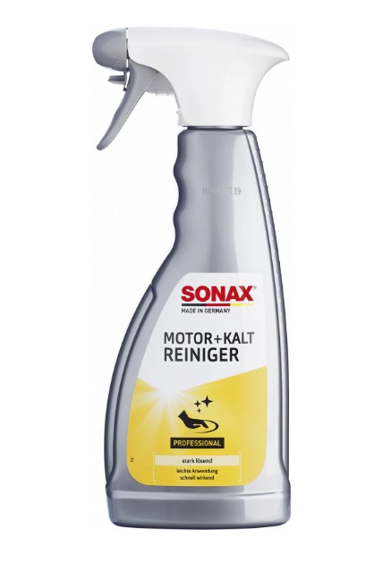 Čistič motoru a pantů Sonax Motor+Kalt Reiniger (500 ml)