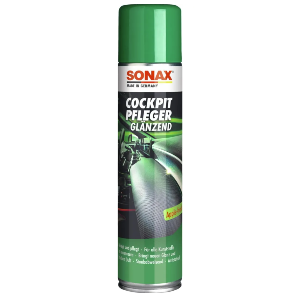 Čistič přístrojové desky Sonax Cockpit Pfleger glänzend Apple-fresh (400 ml)