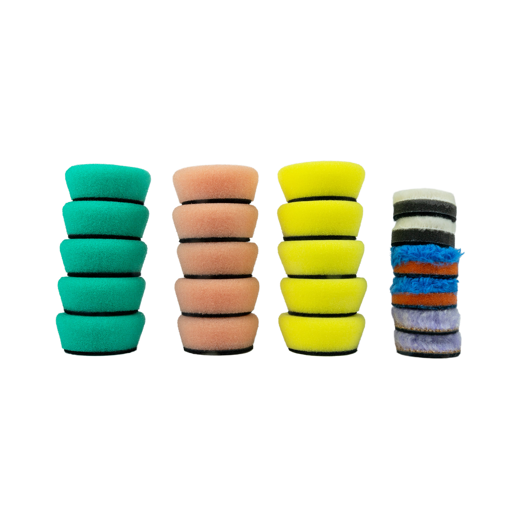 Lešticí kotoučky Carbon Collective 1" HEX Nano Machine Polishing Pads