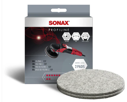 Filcový kotouč na leštění skla Sonax Filz Pad 125
