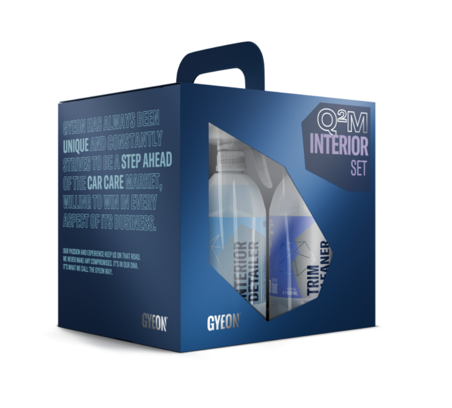 Sada autokosmetiky Gyeon Q2M Interior Set - Bundle Box + Q2M Bathe+ (80 ml)
