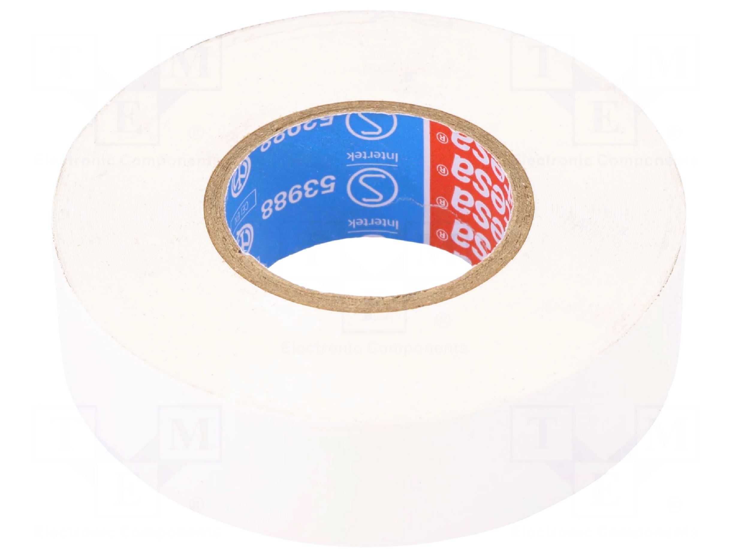 Izolační páska Tesa 53988 PVC 19/25 bílá