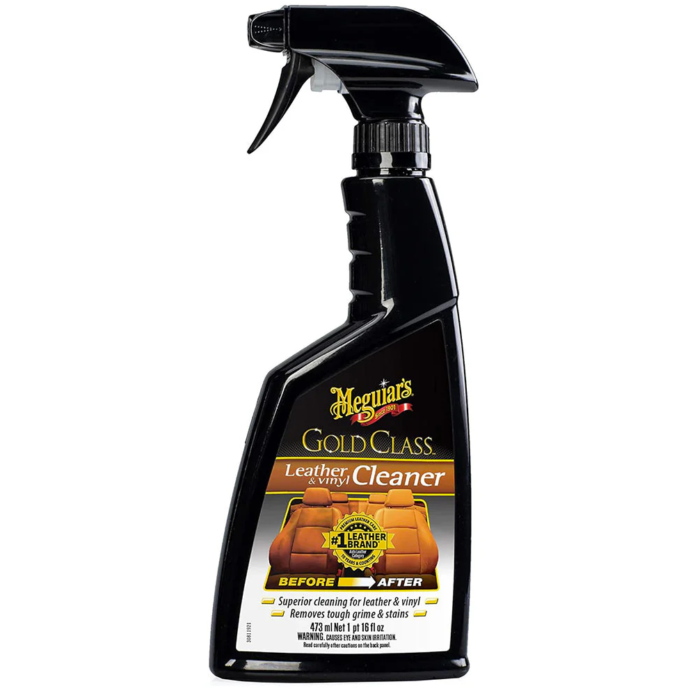 Čistič na kůži a vinyl Meguiar's Gold Class Leather & Vinyl Cleaner (473 ml)