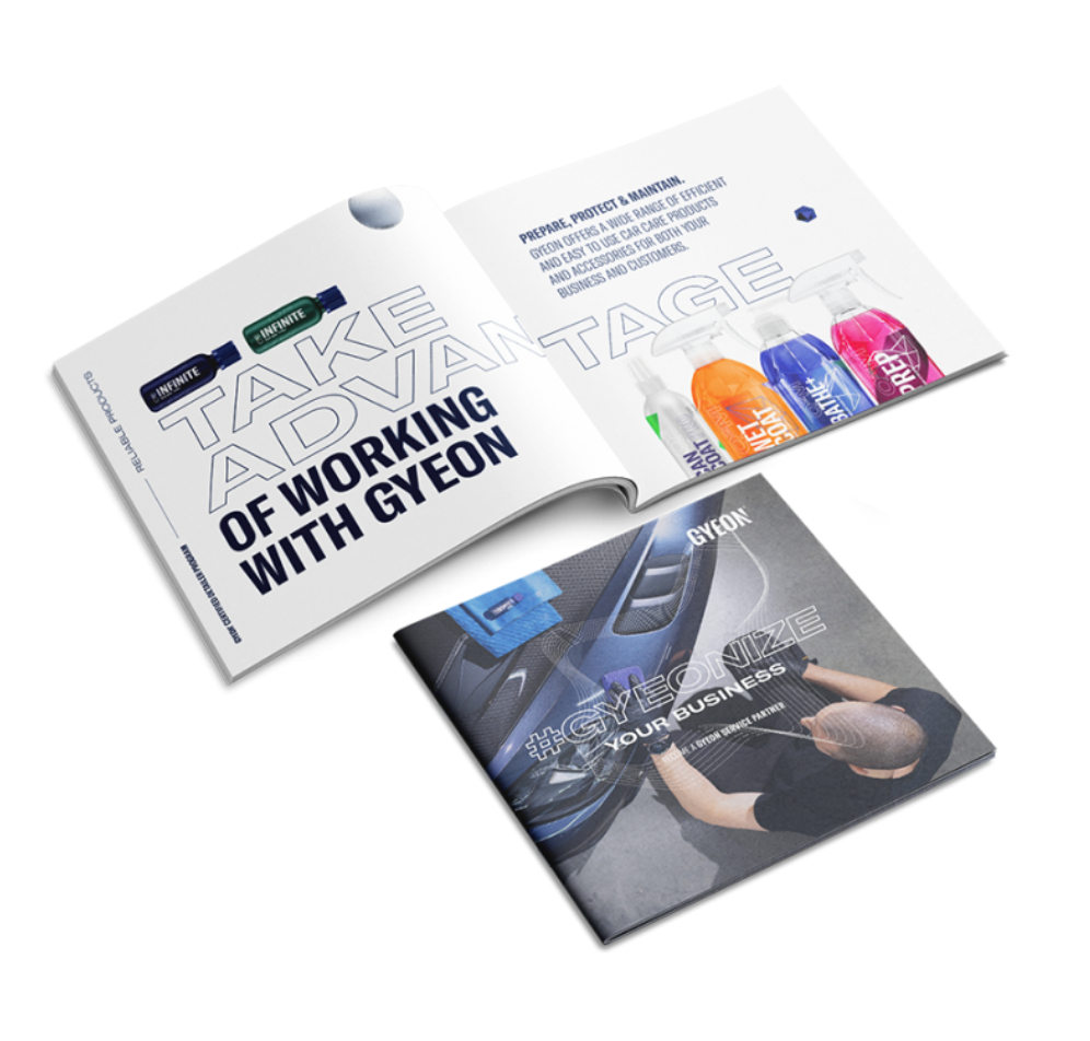 Brožura Gyeon #gyeonize your business booklet
