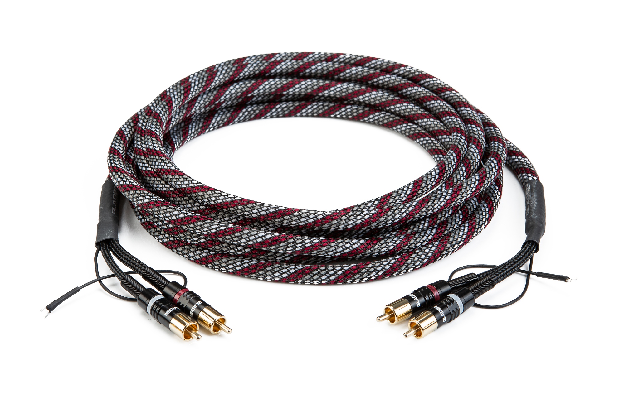 Signálový kabel Gladen Aerospace RCA 3 m