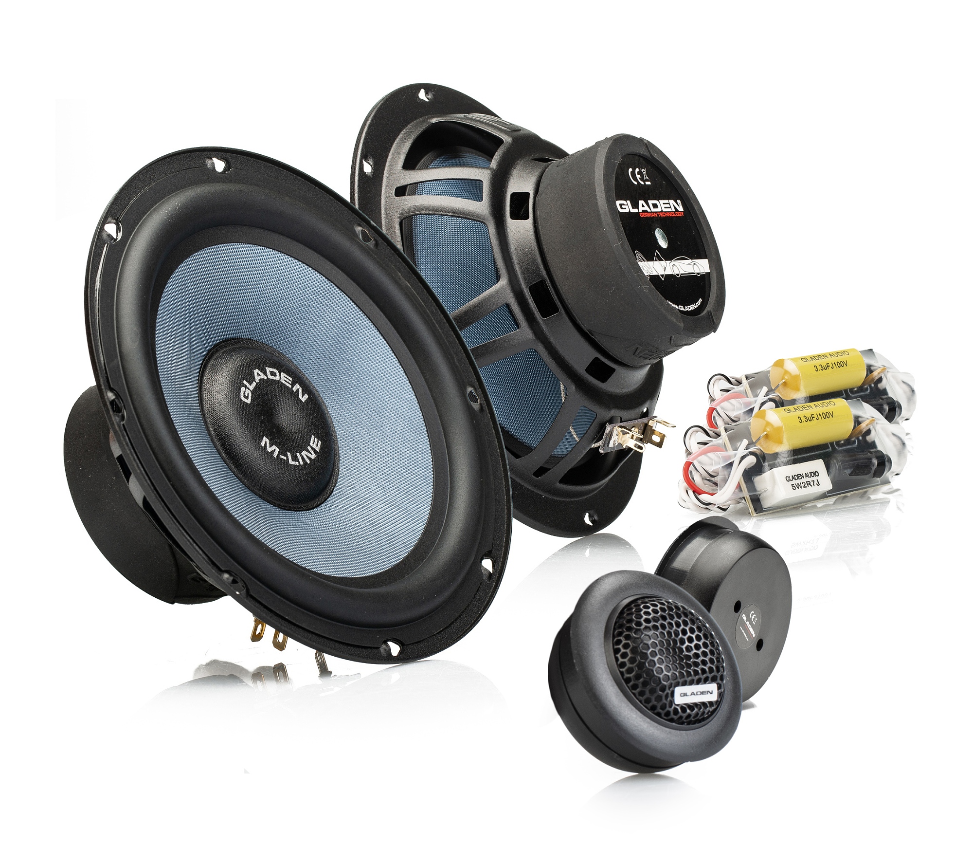 Reproduktory do auta Gladen M 165 G2