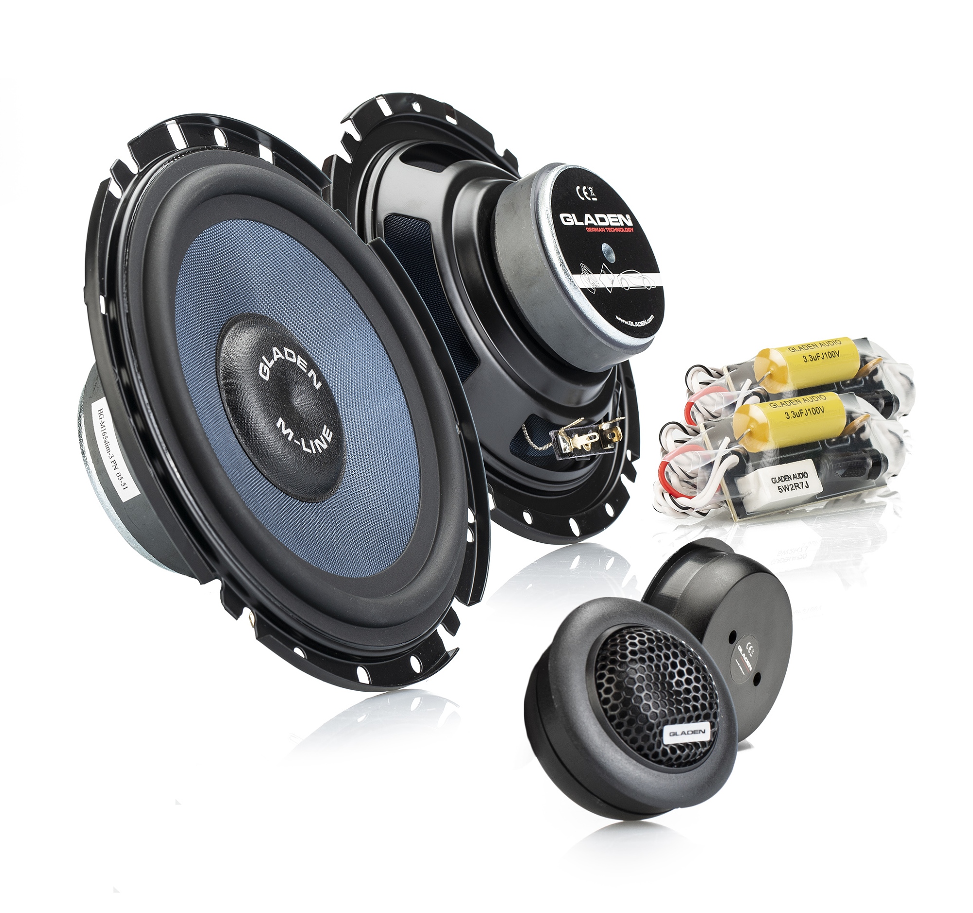 Reproduktory Gladen M 165 Slim