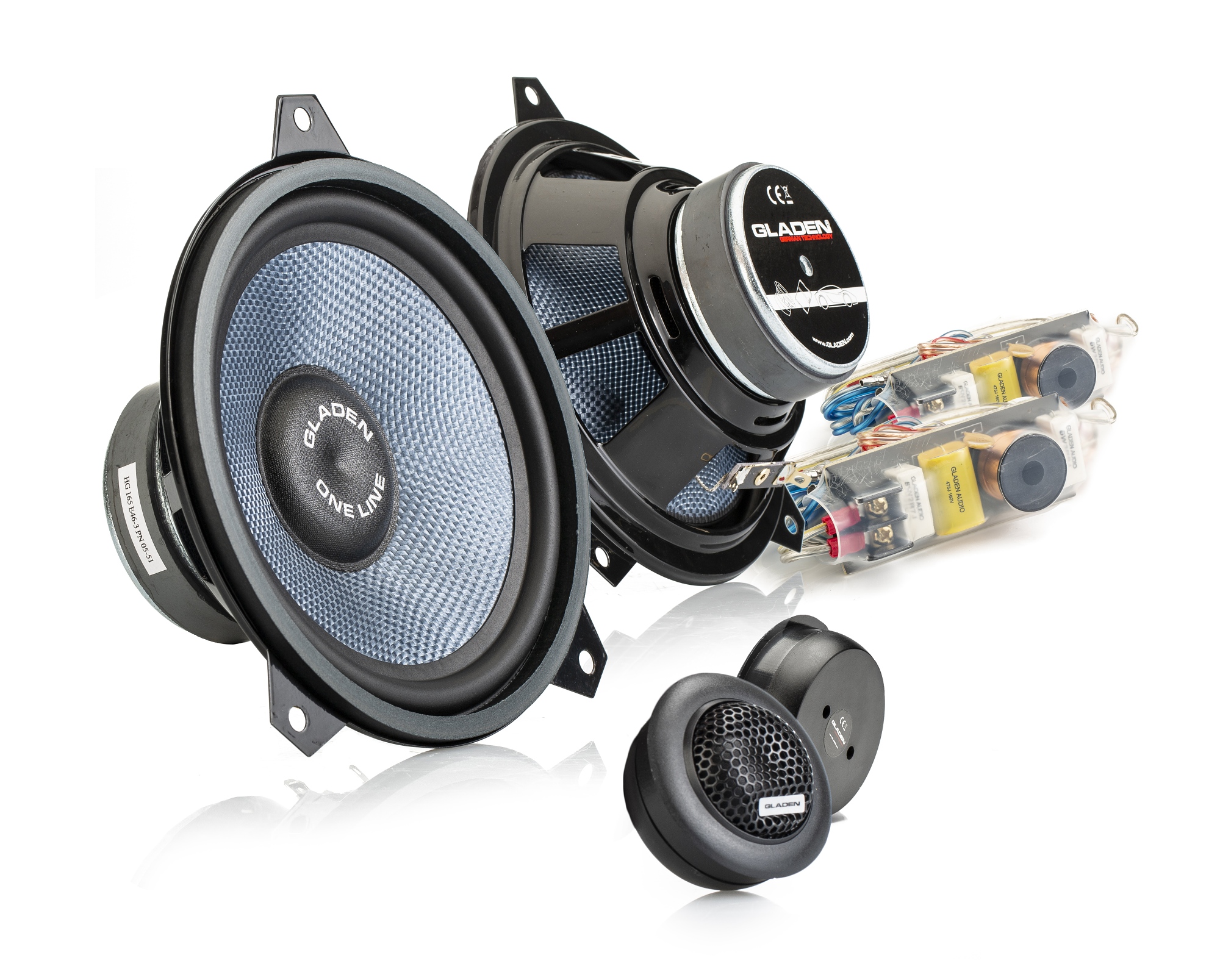 Reproduktory pro BMW E46 Gladen One 165 BMW E46