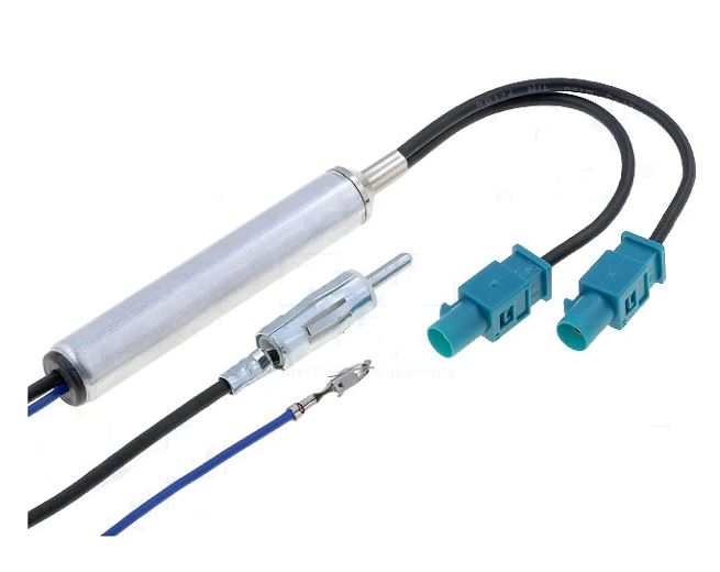 Anténní napáječ 4carmedia ZRS-SA2F-DIN