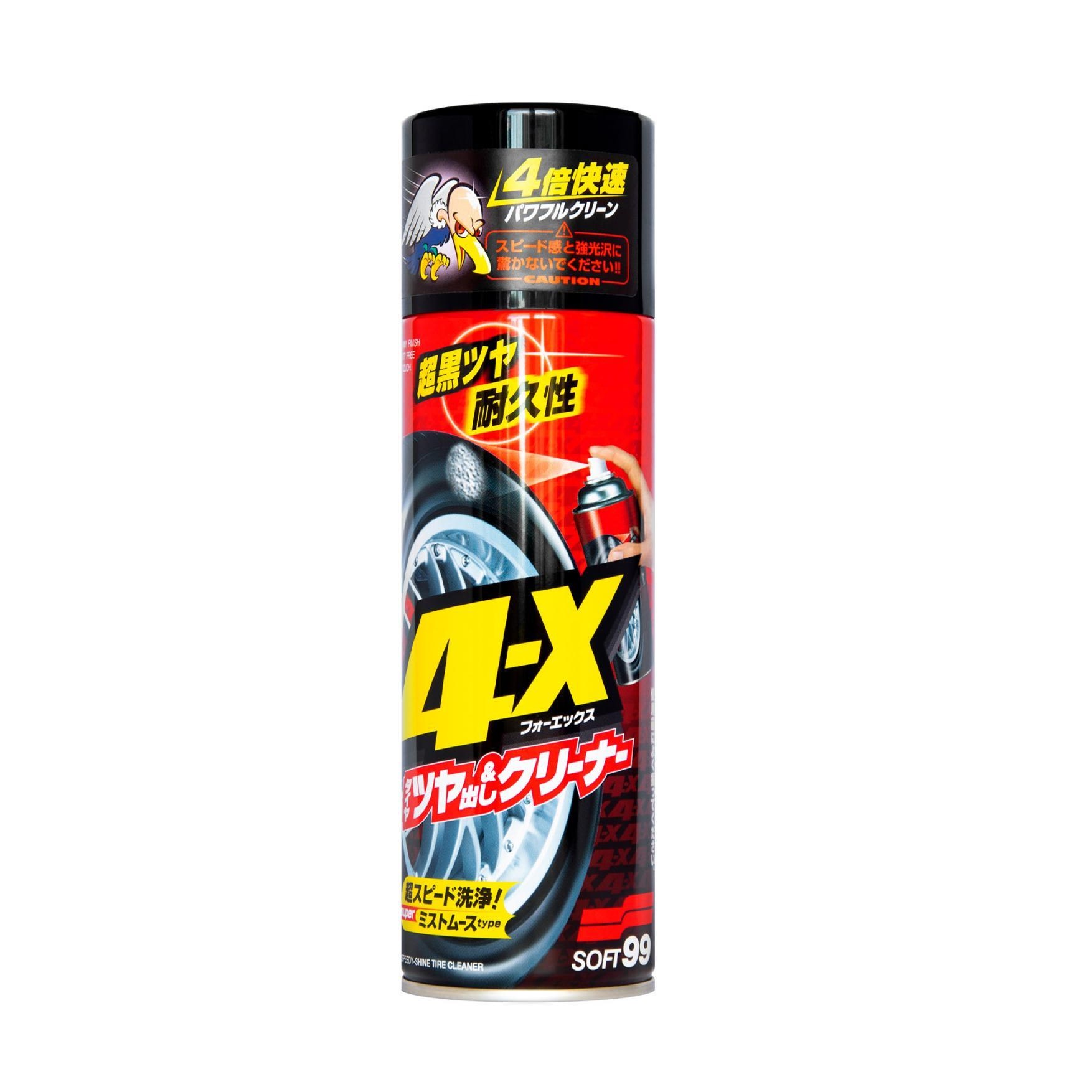 Soft99 4-X Tire Cleaner 470 ml čistič a impregnace pneumatik