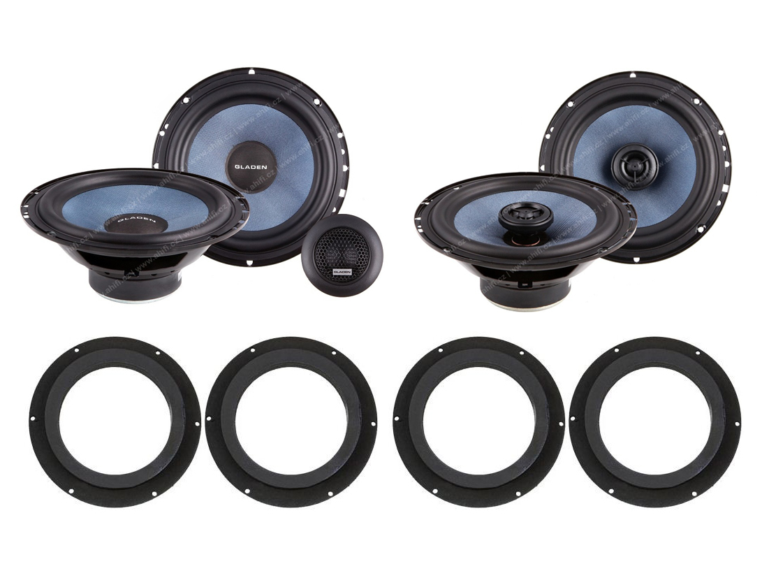 Reproduktory do Škoda Superb II set č. 2