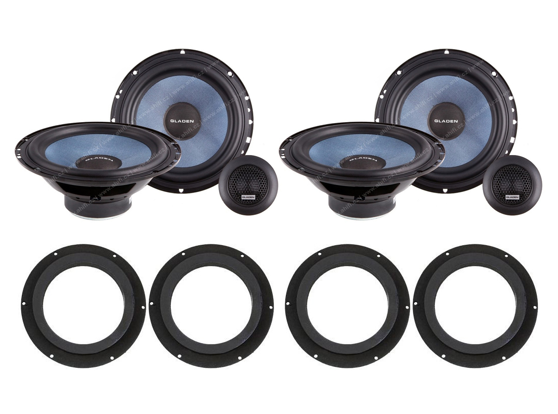 Reproduktory do Škoda Superb II set č. 3