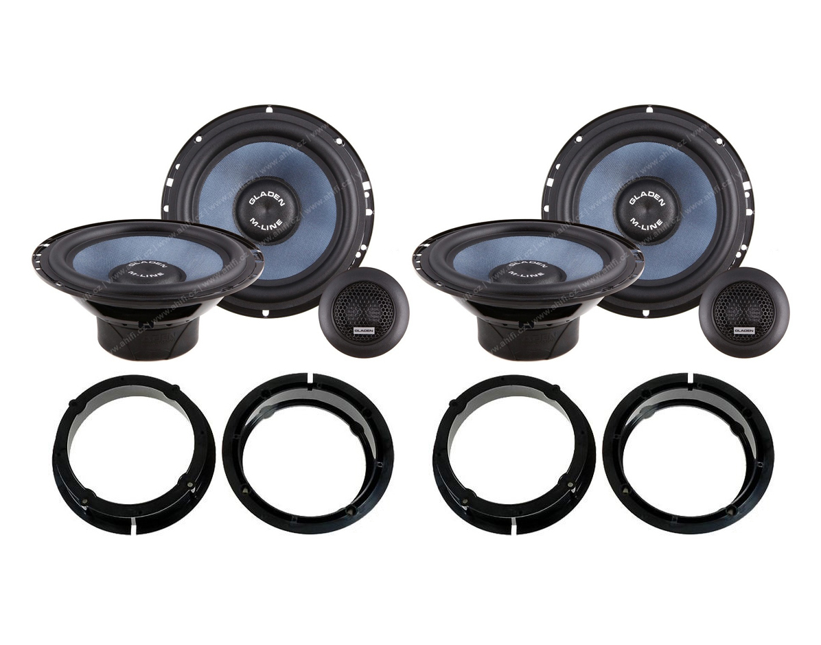 Reproduktory do Škoda Superb III set č. 2