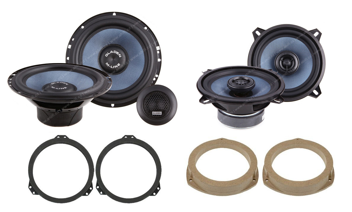 Reproduktory do Opel Meriva A set č. 3