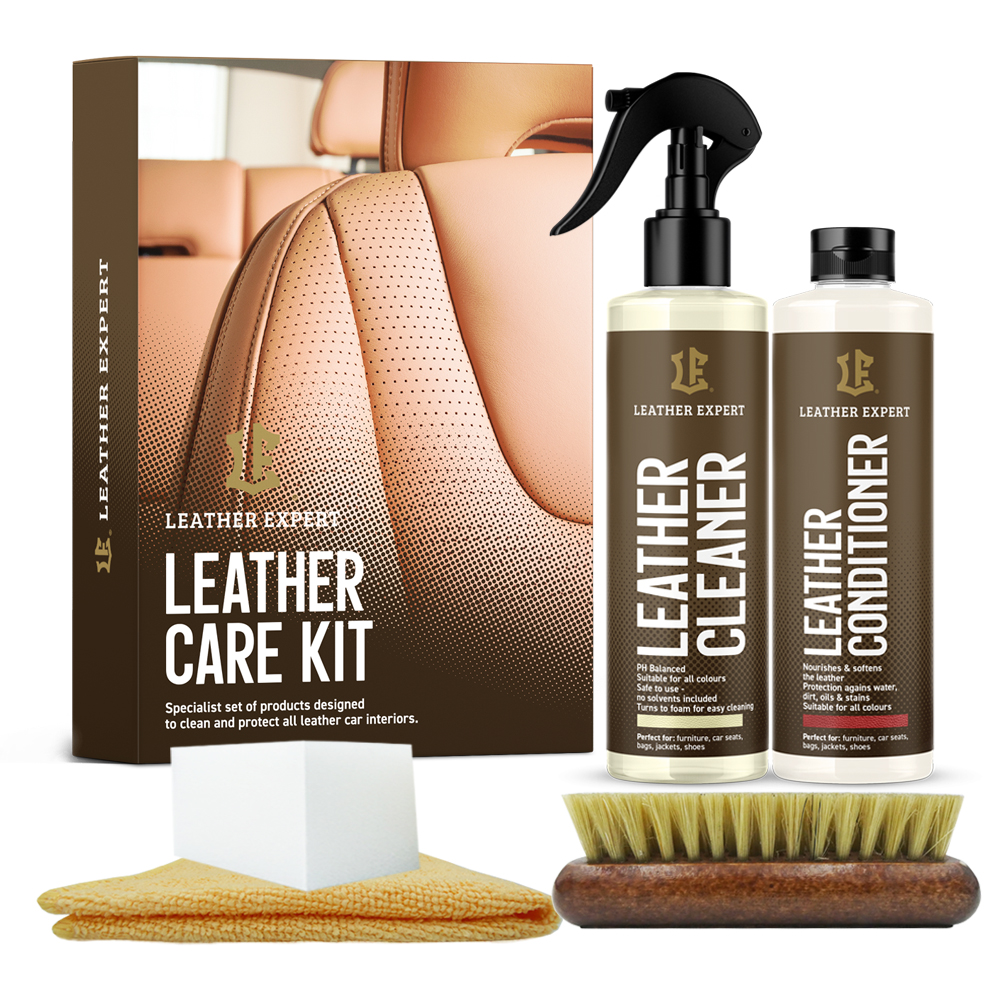 Set autokosmetiky na kůži Leather Expert - Leather Car Care Kit