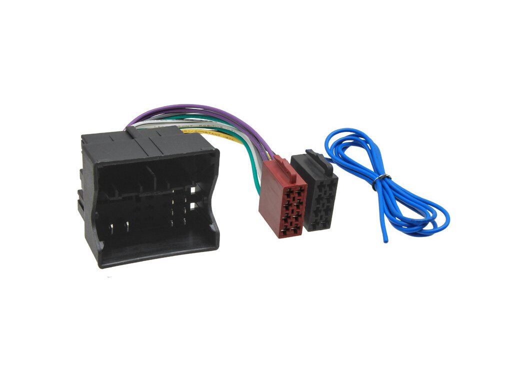 4CARMEDIA ISO KONEKTOR AUDI / SEAT / ŠKODA / VOLKSWAGEN