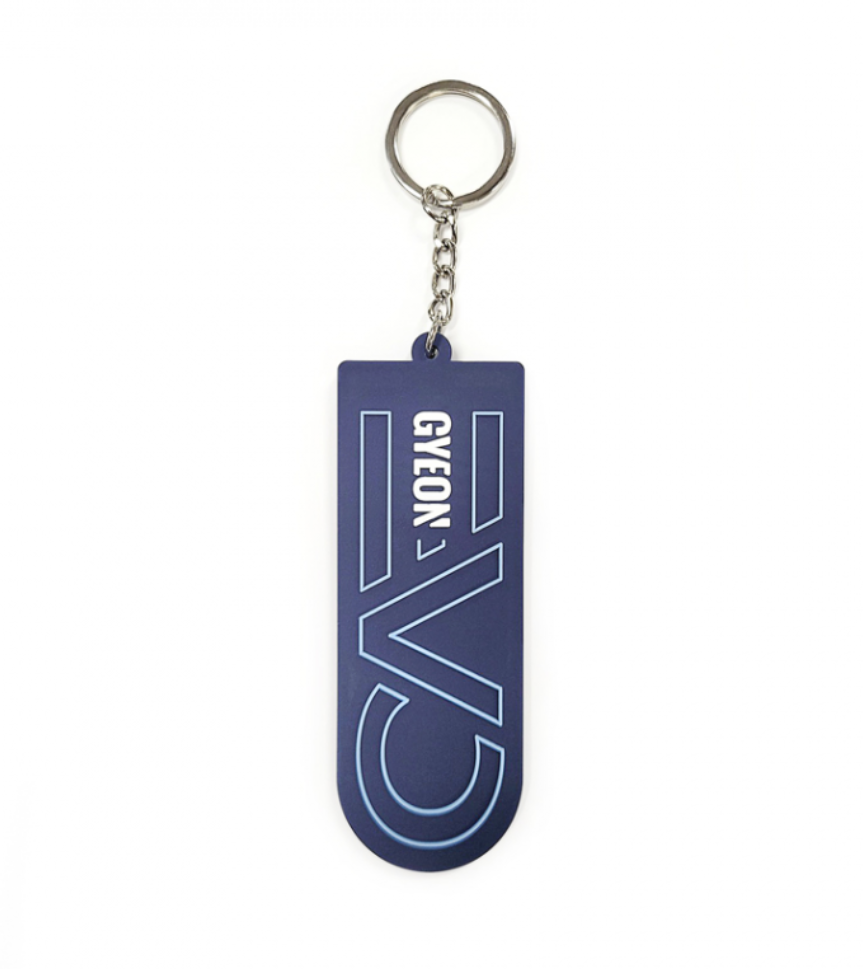 Silikonový přívěsek na klíče Gyeon Rubber Key Ring - EVO Navy Blue
